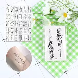타투스티커 E SET (30P) 타투 문신 패션타투 타투필름 헤나 (WE3CCA7)
