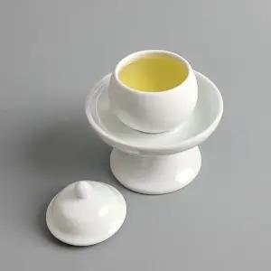 백자 도자기 옥수 그릇 SS 120ml 제수용 불교용품 옥수동이 불교용품 (WA1A257)