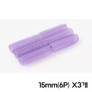 볼륨 머리 연출 찍찍이 헤어 구르프 15mm 6P X3개 앞머리롤 (W8D9A28)