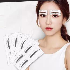 눈썹 모양 틀 가이드 그리기 4종(HM0192) 눈썹다듬기 눈썹틀 (W61D6C9)