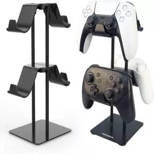PS4/PS5/Xbox ONE/스위치 프로/헤드셋용 Monzteck 데스크톱 컨트롤러 홀더 정리함 게임 액세서리