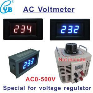 YB5130 AC0-500V LED 디지털 AC 전압계 측정기 단상 Variac 조정기 용 220V 볼트 패널 미터