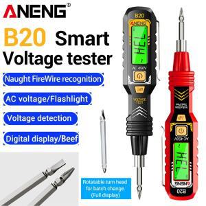 ANENG B20 디지털 스크류드라이버 스마트 더블 헤드 테스터 11V~450V AC 전압 감지 듀얼 사용 슬롯형 크로