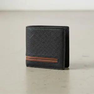 Zegna SS25 남성 코트라스트 바 반지갑LHCBU E1903Z NVS
