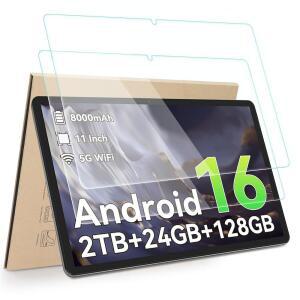 Hianjoo 2팩 화면 보호기 TABWEE T50 / T90 W90 11인치 강화 유리 [HD 선명도] [9 경도] [스크래치 방지] KINGRID 교체용