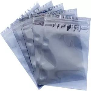 YewerDer 50Pcs 정전기 방지 재밀봉 가능한 가방 15X20cm/5.9X7.9인치 SSD HDD 및 기타 전자 기기용
