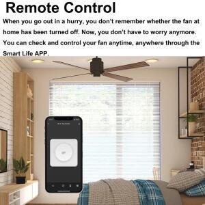 Tuya Wifi Zigbee 손잡이 스마트 팬 스위치 5 속도 제어 천장 로터리 원격 거버너 작동 Alexa Googl