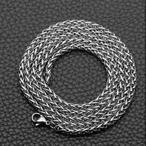 [하프클럽/]목걸이 (4mm)목걸이줄 체인 심플한 심플 ZF 패션목걸이