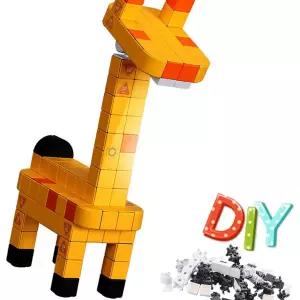DIY 블록 변신조명 LED 스탠드 기린 거실 집들이선물 간접조명 책상등 취침등 아이방