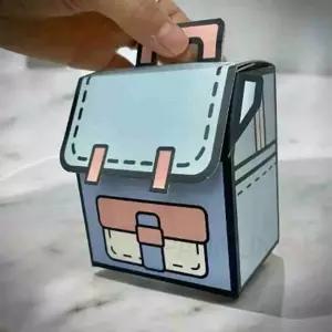 [하프클럽/]블루 모닝 종이상자 5P 디저트 답례품포장 박스
