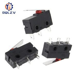 택트 스위치 켜기 끄기 KW11-3Z 5A 250V 마이크로 3PIN 버클 새로운 직선 핸들 접촉 버튼