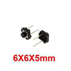 20/50/100Pcs 마이크로 촉각 스위치 순간 택트 DIP 2Pin 6x6mm 터치 푸시 버튼 높이 5mm 7mm 8mm 9mm