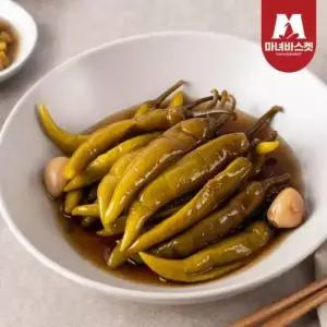 새콤달콤 밥반찬 간장고추장아찌 1kg