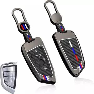 Jaronx Compatible With BMW Key Fob Cover 2 F45/3 G20/5 G30/6 G32/7 G11/8 G14/X1 F48/X3 G01/X4 G02/X5