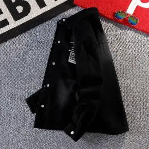 남성 댄디한멋짐 청자켓 겨울 데님 재킷 옷 봄 가을 코트 OOTD3