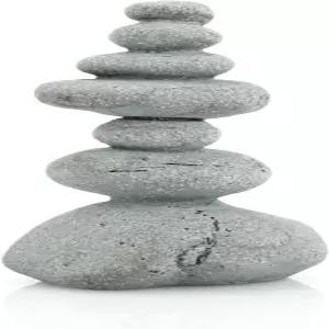 시사펙시드 수족관 장식 7개의 돌 미니 적층 선암석 - 정원 어항 미세 경관을 위한 균형 잡힌 케언 동상