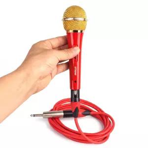 보컬 스피치 레드 유선 다이나믹 마이크