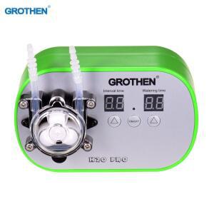 GROTHEN 시간 초과 투약 연동 펌프 계량 스마트 급수 장치 5 미터 호스가있는 양 타이밍 제어 160ml/min