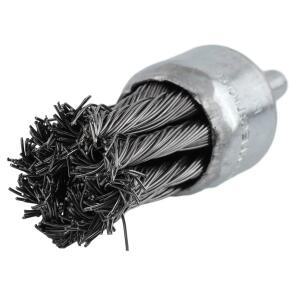 스틸 와이어 브러시 Tisted 녹 제거 그라인더 용 연마 탄소 로타리 도구 Knot Wheel Drill Crimped Cup Se