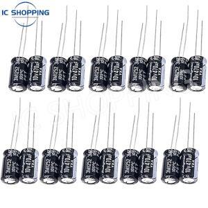 루비콘 알루미늄 전해 커패시터 10V 25V 35V 50V 63V 47UF100UF 220UF 330UF 470UF 1000UF 20 개