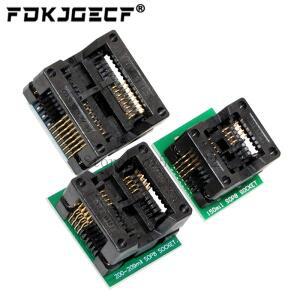 3PCS SOP16  SOP8 to DIP8 EZP2010 RT809F CH341A TL866 프로그래머 용 150mil 200mil 어댑터 소켓