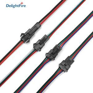 SM RGB LED 스트립 커넥터 22 20AWG 2 3 4 5 6핀 10 50 100쌍 남성 여성 와이어 JST 3528 5050