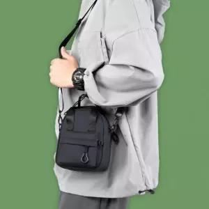 남녀공용 데일리 미니 크로스백 블랙 여행용 휴대폰 가방 미니백 여행용크로스백