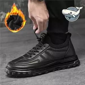 겨울 남자 부드러운 털운동화 데일리 캐주얼 남자털신 남자털로퍼 남성겨울모카신
