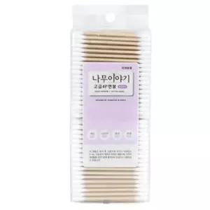 [룽스_62]순면 메이크업 고급나무면봉 세트 나무면봉 400P