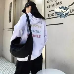 캐주얼 호보백 심플 디자인 무지 소풍 크로스백 스트랩크로스백 30대크로스백