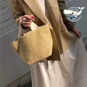 여름 여행 미니 손잡이 토트백 귀여운 클로징 여성토드백 여성토트백 피크닉가방