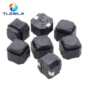 20 개세트 택트 스위치 6x6x5mm 음소거 실리콘 키패드 푸시 버튼 6X6X5 MM 2 핀 자동