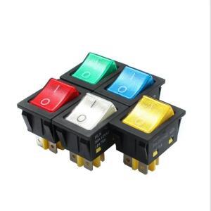 KCD4-201 on off 30A250V 헤비 듀티 4 핀 t85 로커 스위치라이트 12V 24V 110V 220V 380V 포함