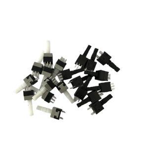 10pcs  쇼핑 8.5x8.5mm 6 핀 미니 소형 자동 잠금순간 푸시 버튼 스위치 DIP DPDT 멀티 미터