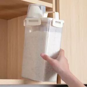 프레시락 도어포켓 잡곡통(3L) 쌀통 밀폐용기