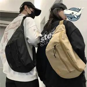 다양한 수납 가능 캐주얼 슬링백 두 가지 색상 옆으로매는가방 어깨가방 크로스슬링백