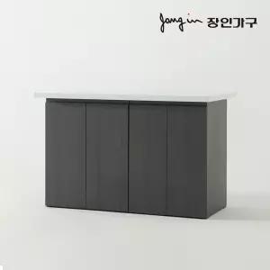 제스트K 대리석 홈바 수납 아일랜드 식탁 1400 수납형