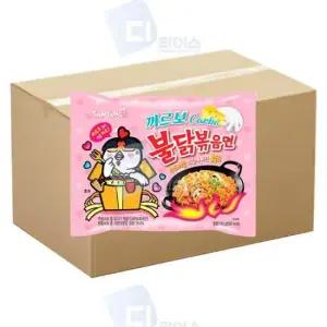 까르보나라 삼양 까르보불닭볶음면 40봉 봉지면 까르보라면 130g
