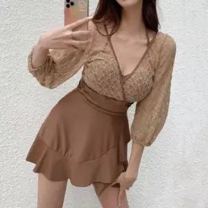 코코비치 긴팔 수영복 원피스 여성 수영장 여름