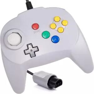 KIWITATA 레트로 N64 미니 컨트롤러 클래식 유선 원격 게임 패드 업그레이드 그레이