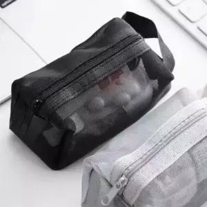 오너클랜 TBZ 메쉬 수납파우치 미니 다용도 립스틱 파우치백 가방 블랙 미니화장품파우치