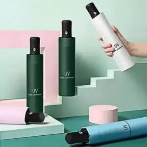차단 3단 양산 UV 차광 여름용 우산 자동 골프용