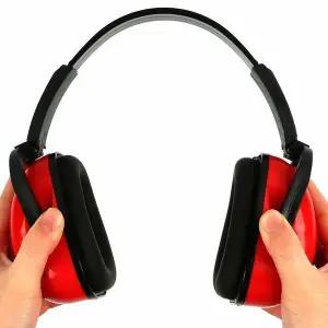 [하프클럽/]접이식 귀마개 소음방지 헤드셋 방음 귀덮개