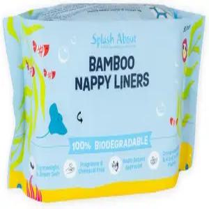 수영 기저귀 라이너 소개 - 50팩 한 사이즈 흰색 일회용