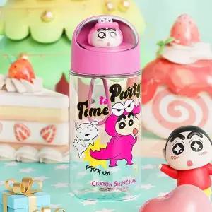 [RIZPICK]짱구 우주캡슐 트라이탄 물병 500ml-핑크
