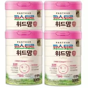 파스퇴르 위드맘 제왕 100일분유 750g 4캔