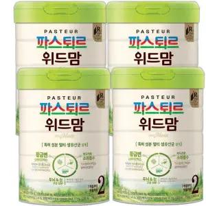 파스퇴르분유 위드맘2단계 750g 4캔