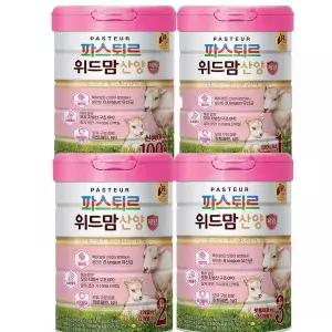파스퇴르 위드맘 산양 제왕분유 100일 1 2 3단계 750g 3캔