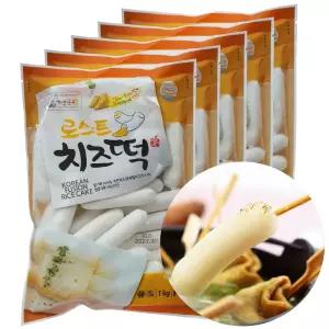 떡안애 로스트치즈떡 1kg X 5봉 구워먹는치즈떡