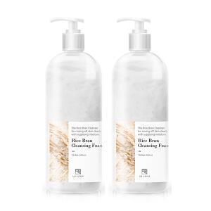 어스로하 대용량 쌀겨 클렌징 폼 500ml x 2개 / 당김없는 피지 노폐물제거